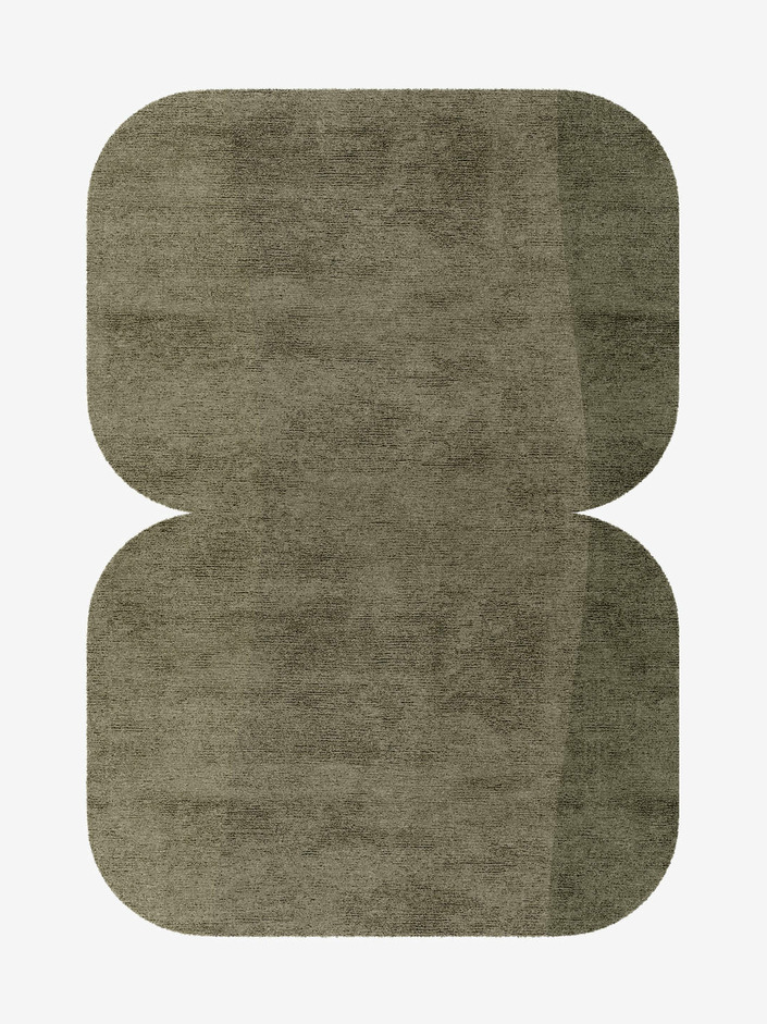 Ives Gradation Eight Hand Knotted Bamboo Silk Custom Rug by Rug Artisan