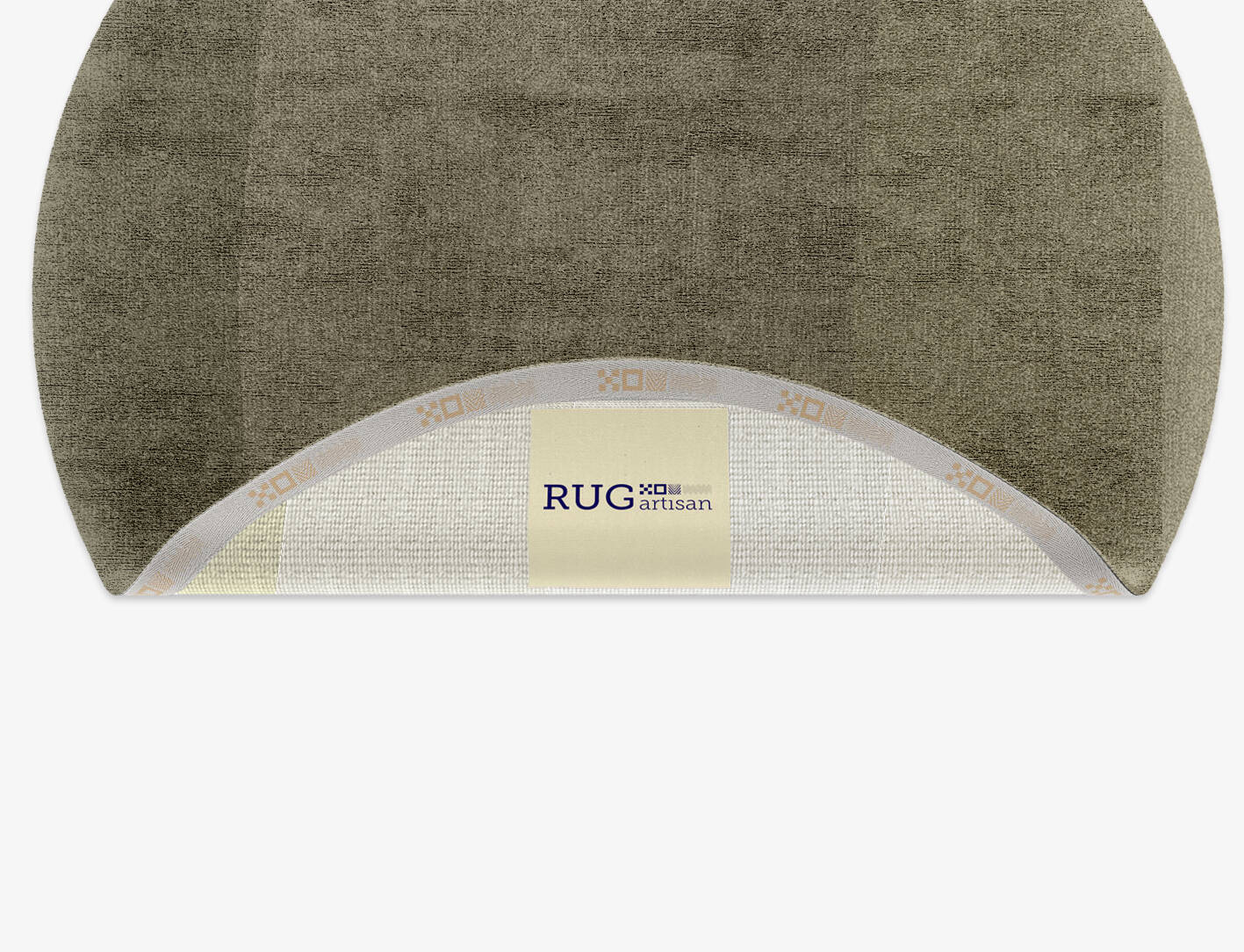 Ives Gradation Round Hand Knotted Bamboo Silk Custom Rug by Rug Artisan