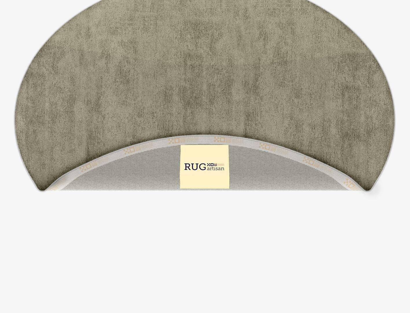 Ives Gradation Oval Hand Tufted Bamboo Silk Custom Rug by Rug Artisan