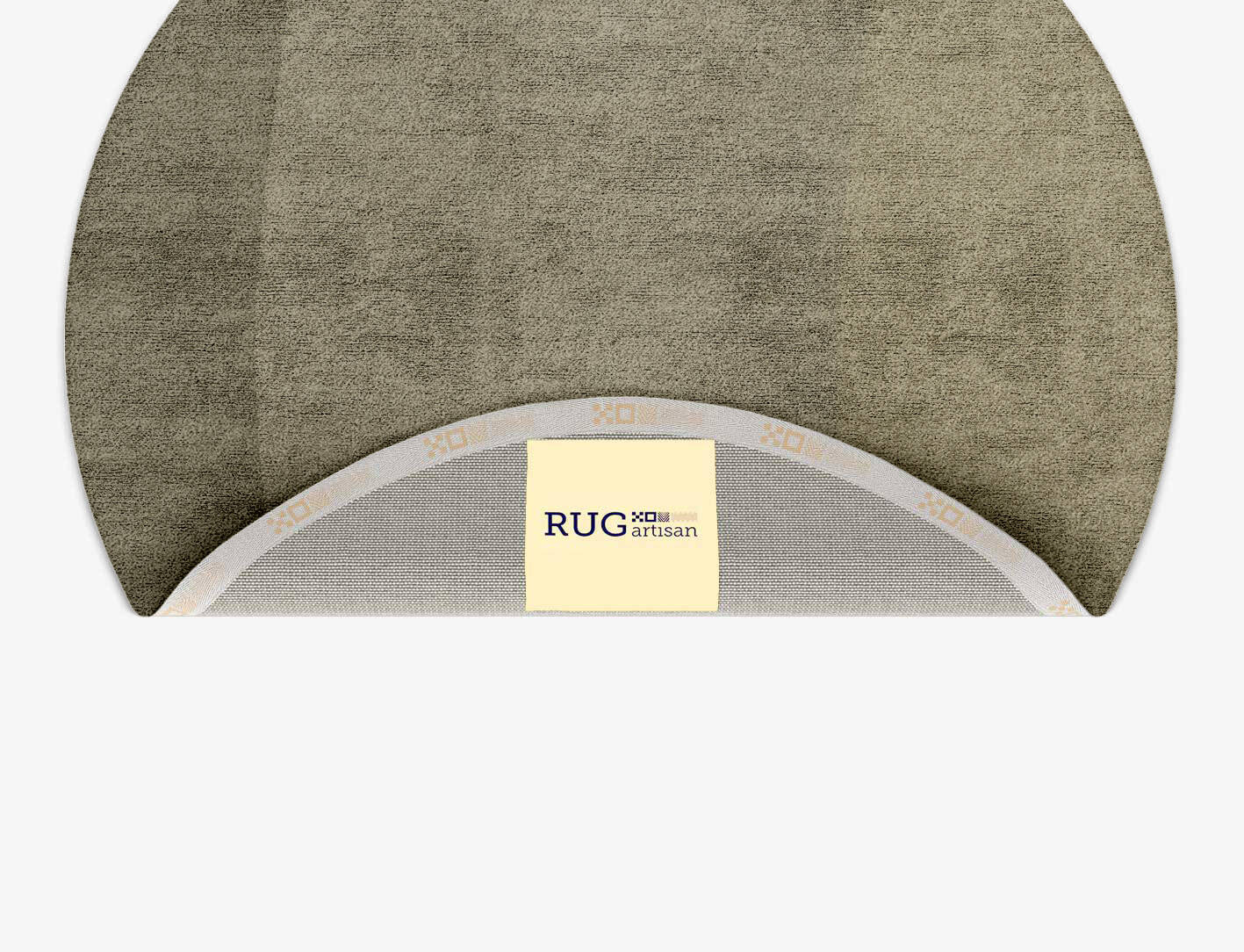 Ives Gradation Round Hand Tufted Bamboo Silk Custom Rug by Rug Artisan