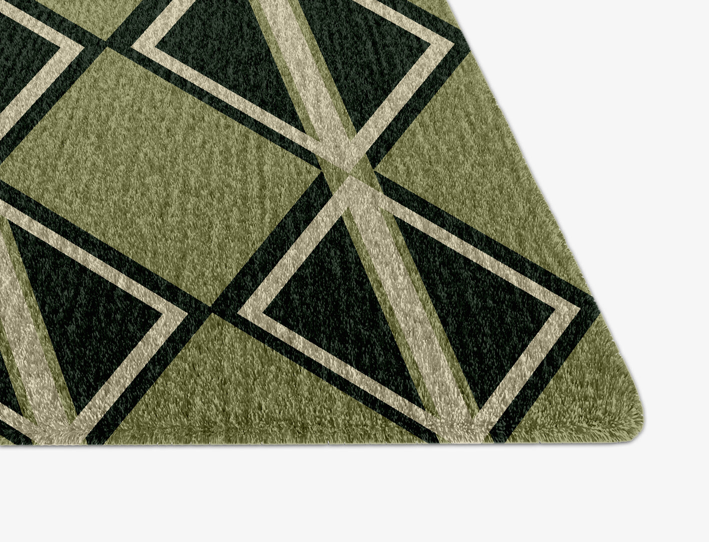 Ivy Geometric Arch Hand Knotted Tibetan Wool Custom Rug by Rug Artisan