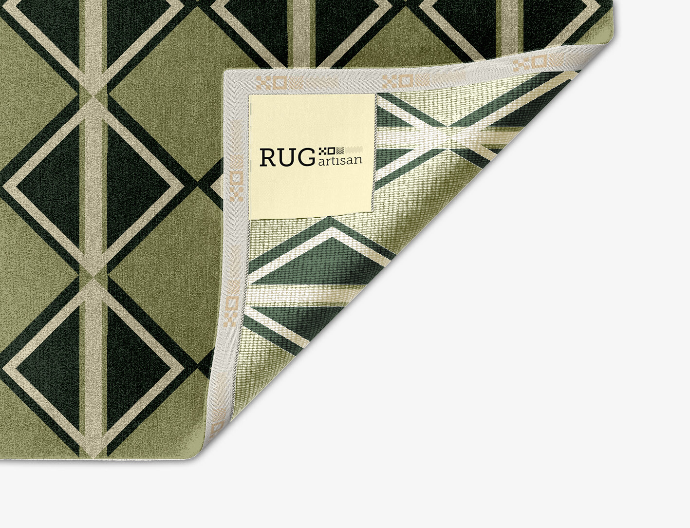 Ivy Geometric Arch Hand Knotted Tibetan Wool Custom Rug by Rug Artisan