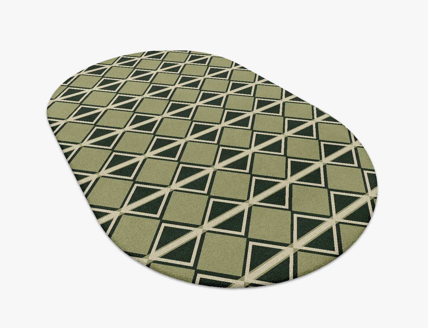Ivy Geometric Capsule Hand Tufted Pure Wool Custom Rug by Rug Artisan