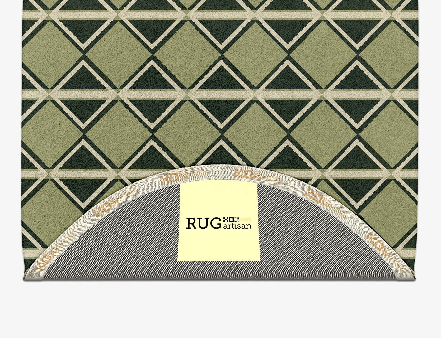 Ivy Geometric Capsule Hand Tufted Pure Wool Custom Rug by Rug Artisan