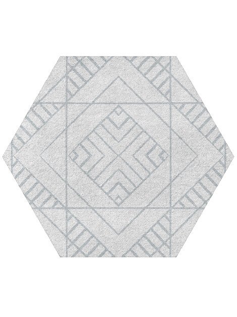 Jack Hexagon Hand Tufted Pure Wool custom handmade rug