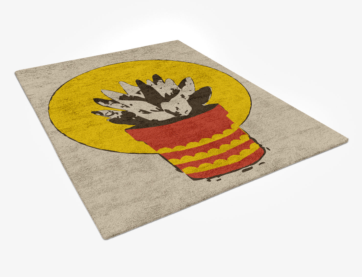 Jardiniere Floral Rectangle Hand Tufted Bamboo Silk Custom Rug by Rug Artisan