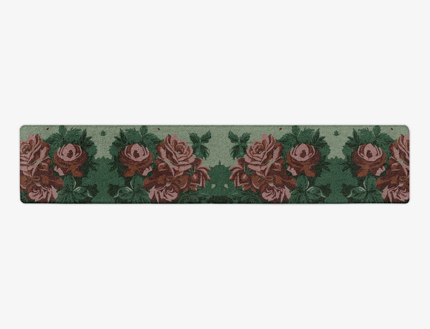 Jarrod Floral Runner Hand Tufted Pure Wool Custom Rug by Rug Artisan