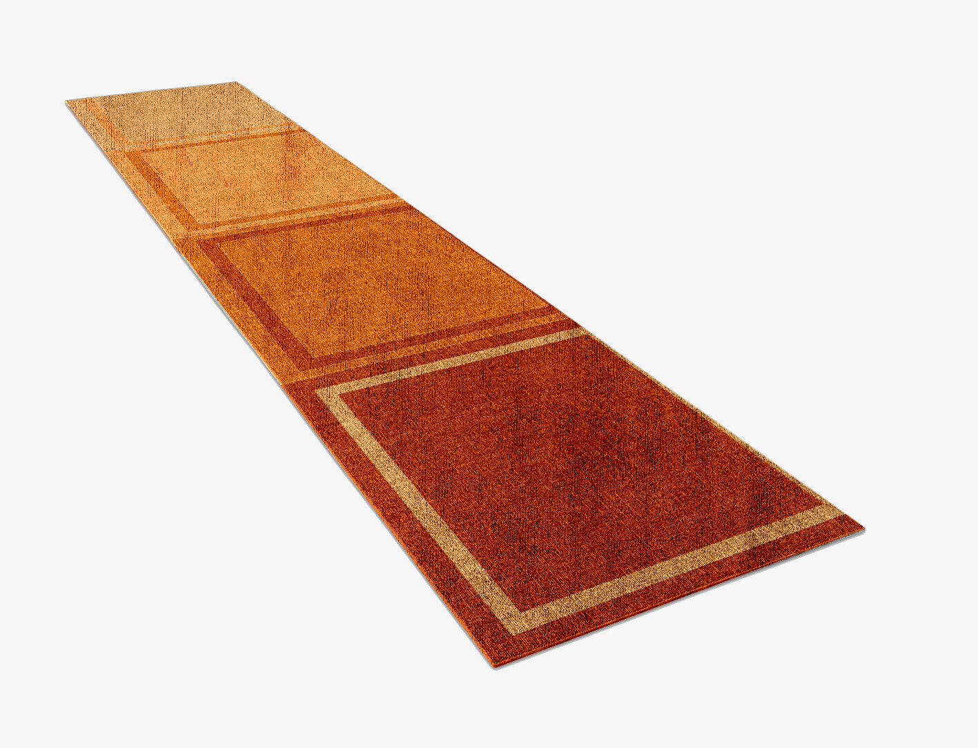 Jellyfish Geometric Runner Flatweave Bamboo Silk Custom Rug by Rug Artisan