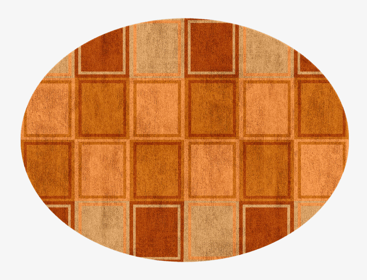 Jellyfish Geometric Oval Hand Knotted Bamboo Silk Custom Rug by Rug Artisan