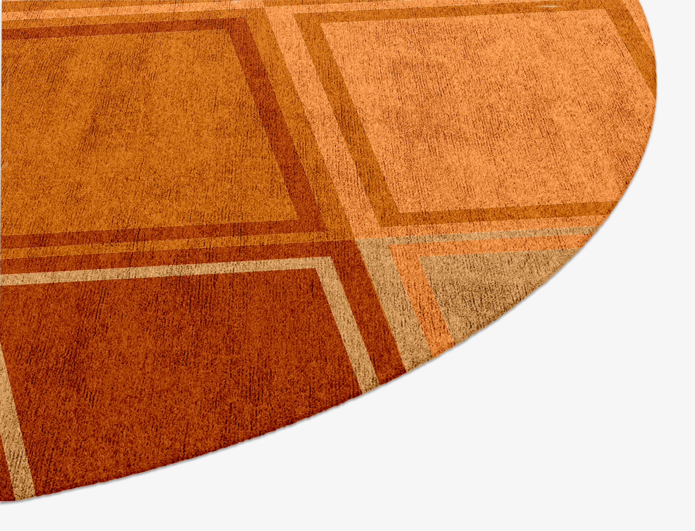 Jellyfish Geometric Oval Hand Knotted Bamboo Silk Custom Rug by Rug Artisan