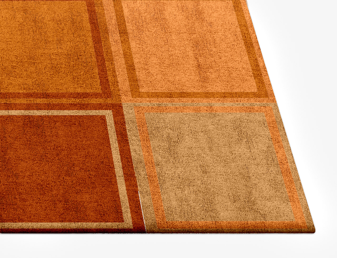 Jellyfish Geometric Rectangle Hand Tufted Bamboo Silk Custom Rug by Rug Artisan
