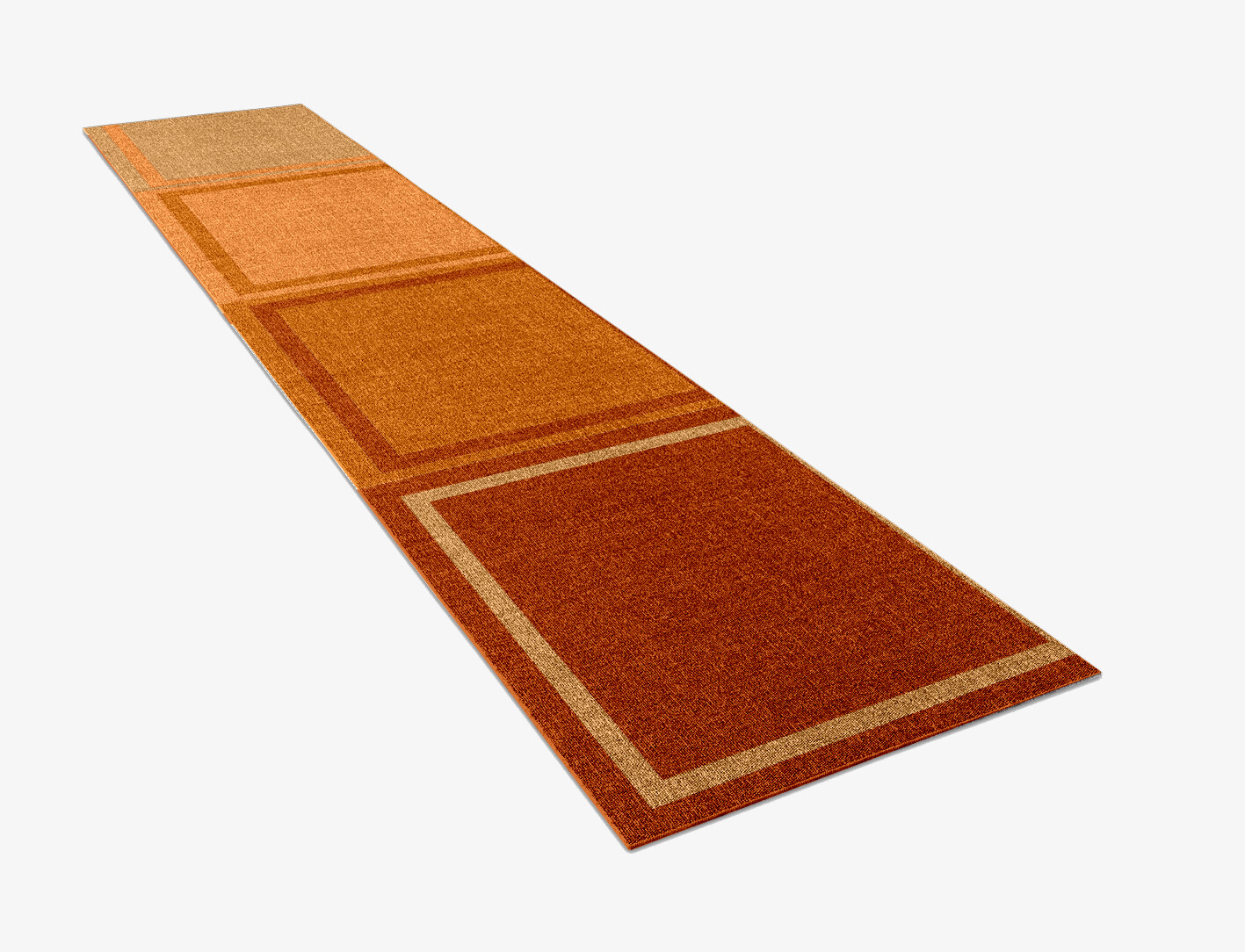 Jellyfish Geometric Runner Outdoor Recycled Yarn Custom Rug by Rug Artisan