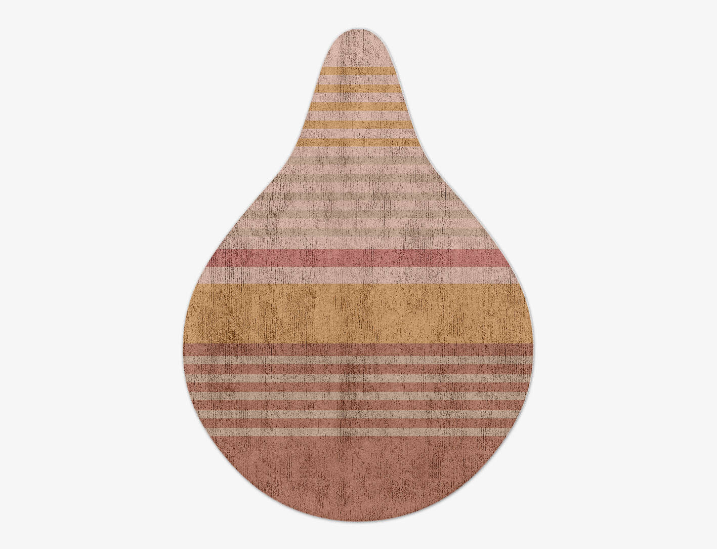Jiffy Minimalist Drop Hand Tufted Bamboo Silk Custom Rug by Rug Artisan
