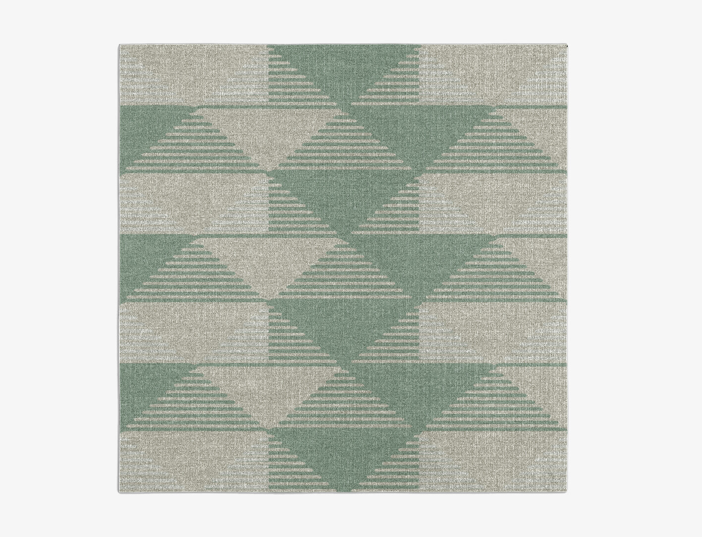 Jive Minimalist Square Flatweave New Zealand Wool Custom Rug by Rug Artisan