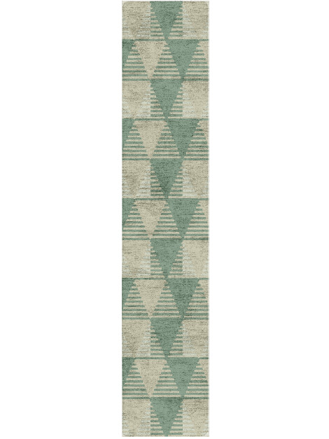 Jive Minimalist Runner Hand Tufted Bamboo Silk Custom Rug by Rug Artisan