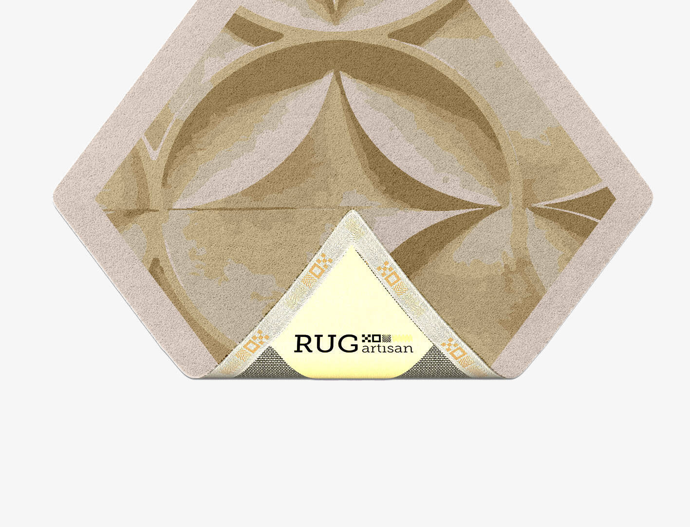 Jomon Origami Diamond Hand Tufted Pure Wool Custom Rug by Rug Artisan