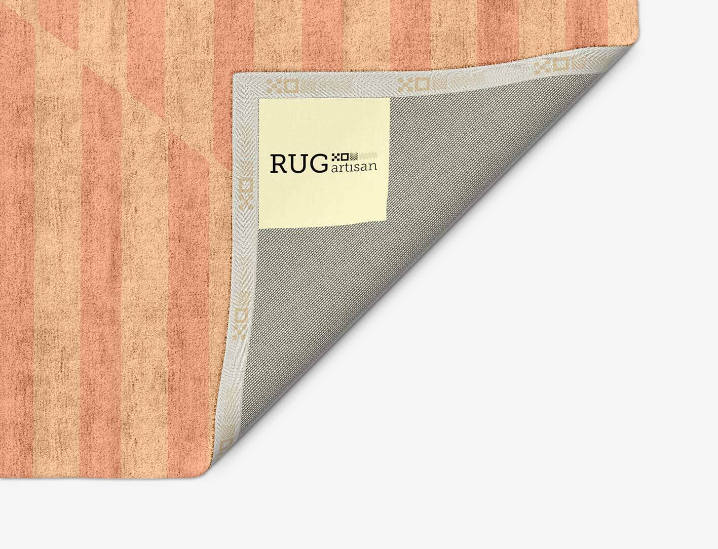 Jules Modern Geometrics Arch Hand Tufted Bamboo Silk Custom Rug by Rug Artisan