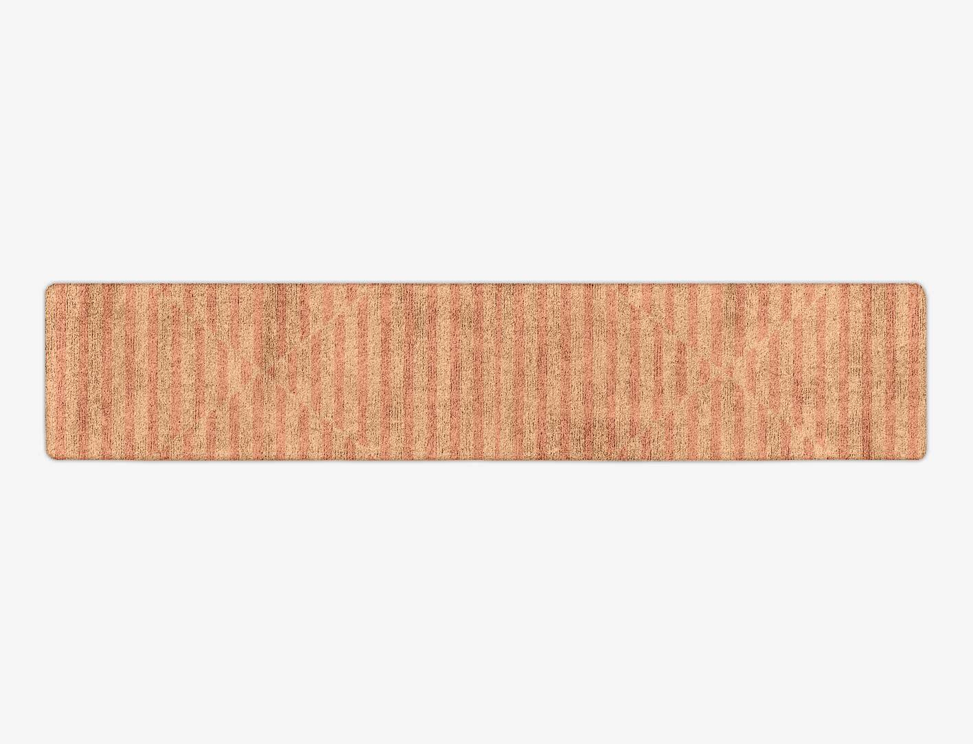 Jules Modern Geometrics Runner Hand Tufted Bamboo Silk Custom Rug by Rug Artisan