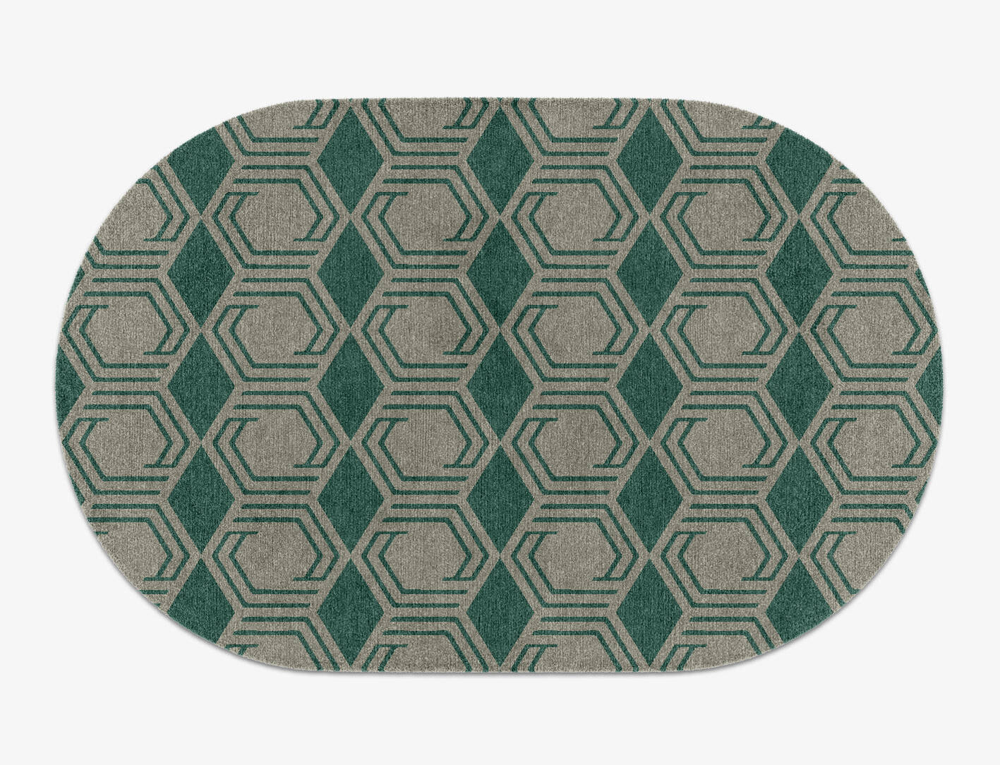 Junctions Modern Geometrics Capsule Hand Knotted Tibetan Wool Custom Rug by Rug Artisan