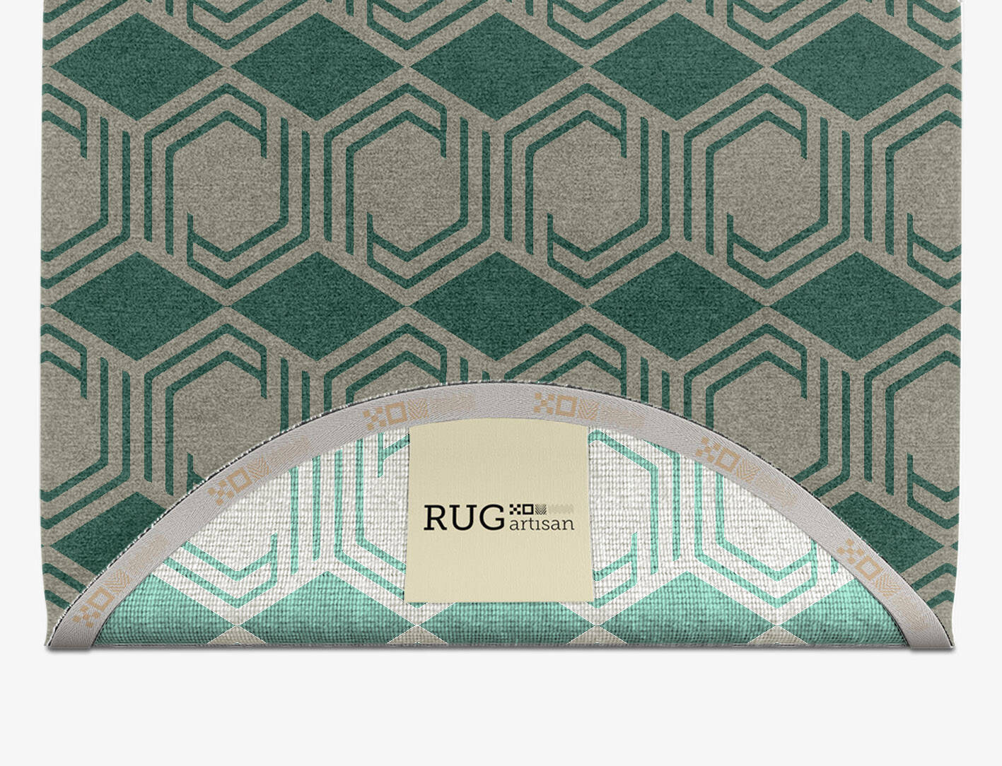 Junctions Modern Geometrics Capsule Hand Knotted Tibetan Wool Custom Rug by Rug Artisan