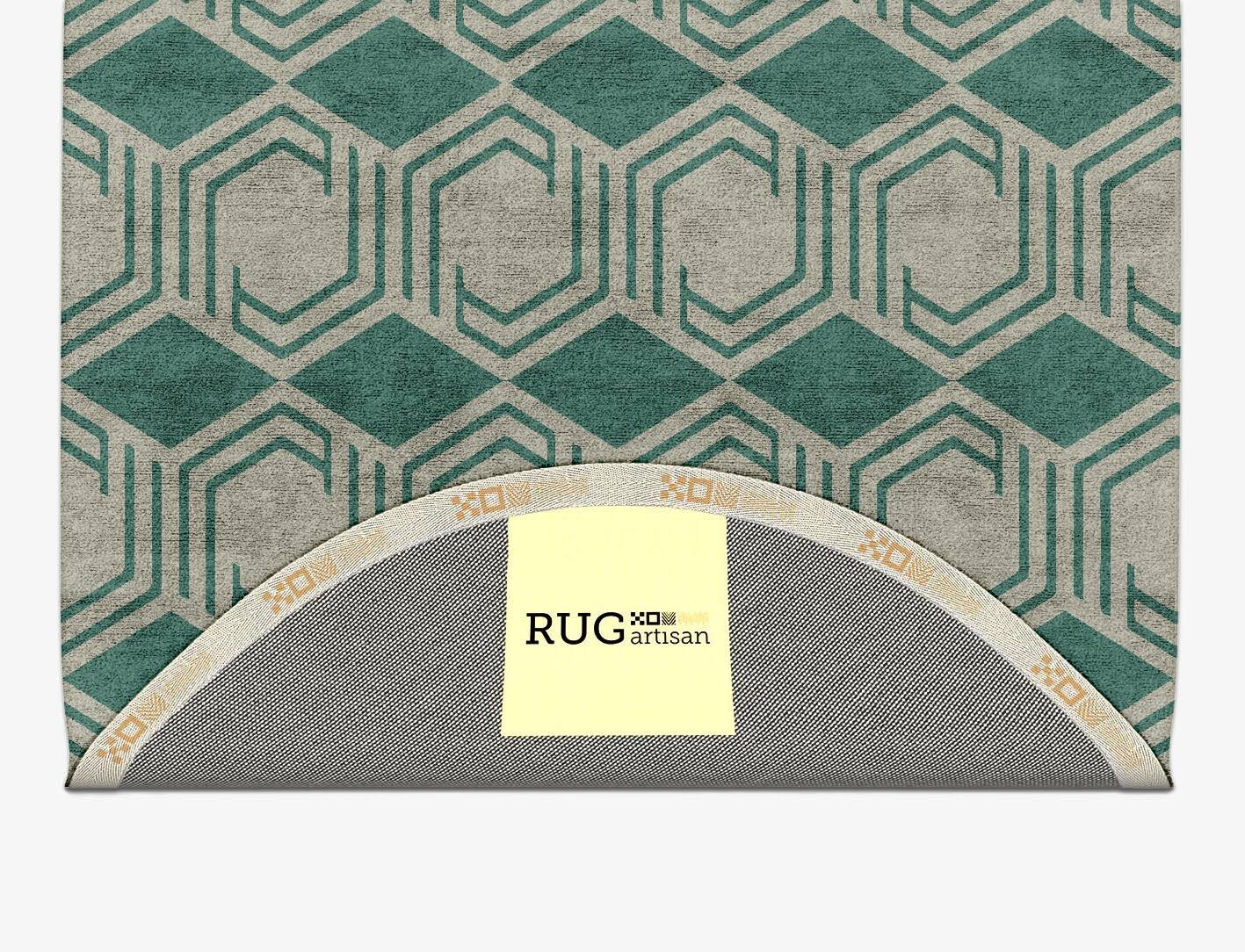 Junctions Modern Geometrics Capsule Hand Tufted Bamboo Silk Custom Rug by Rug Artisan