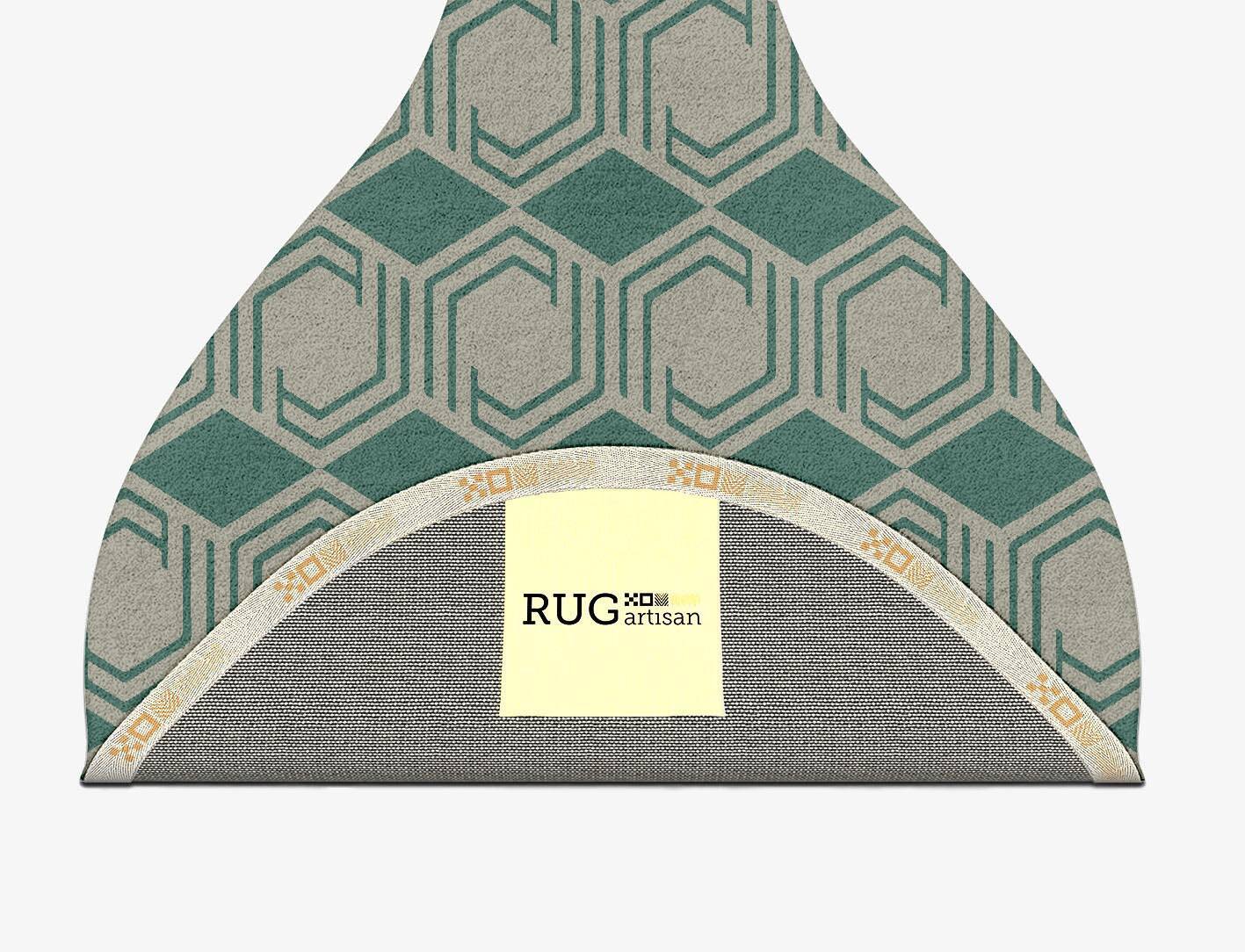 Junctions Modern Geometrics Drop Hand Tufted Pure Wool Custom Rug by Rug Artisan