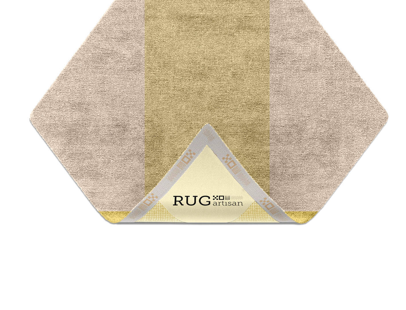 Kairos  Diamond Hand Knotted Bamboo Silk Custom Rug by Rug Artisan