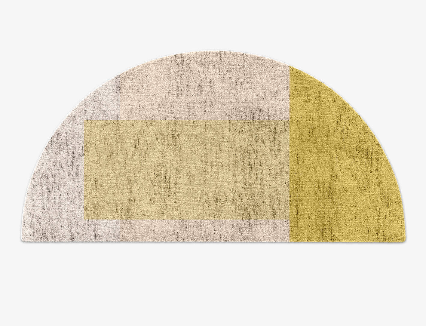 Kairos  Halfmoon Hand Knotted Bamboo Silk Custom Rug by Rug Artisan