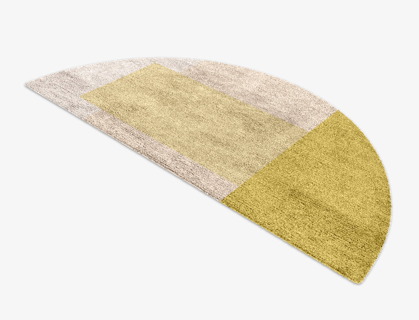 Kairos  Halfmoon Hand Knotted Bamboo Silk Custom Rug by Rug Artisan