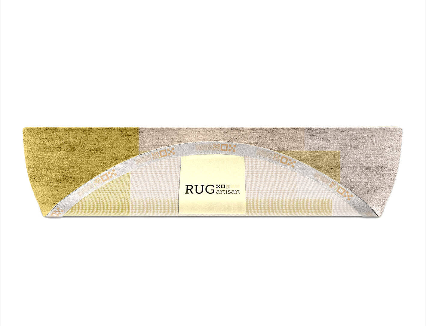 Kairos  Halfmoon Hand Knotted Bamboo Silk Custom Rug by Rug Artisan