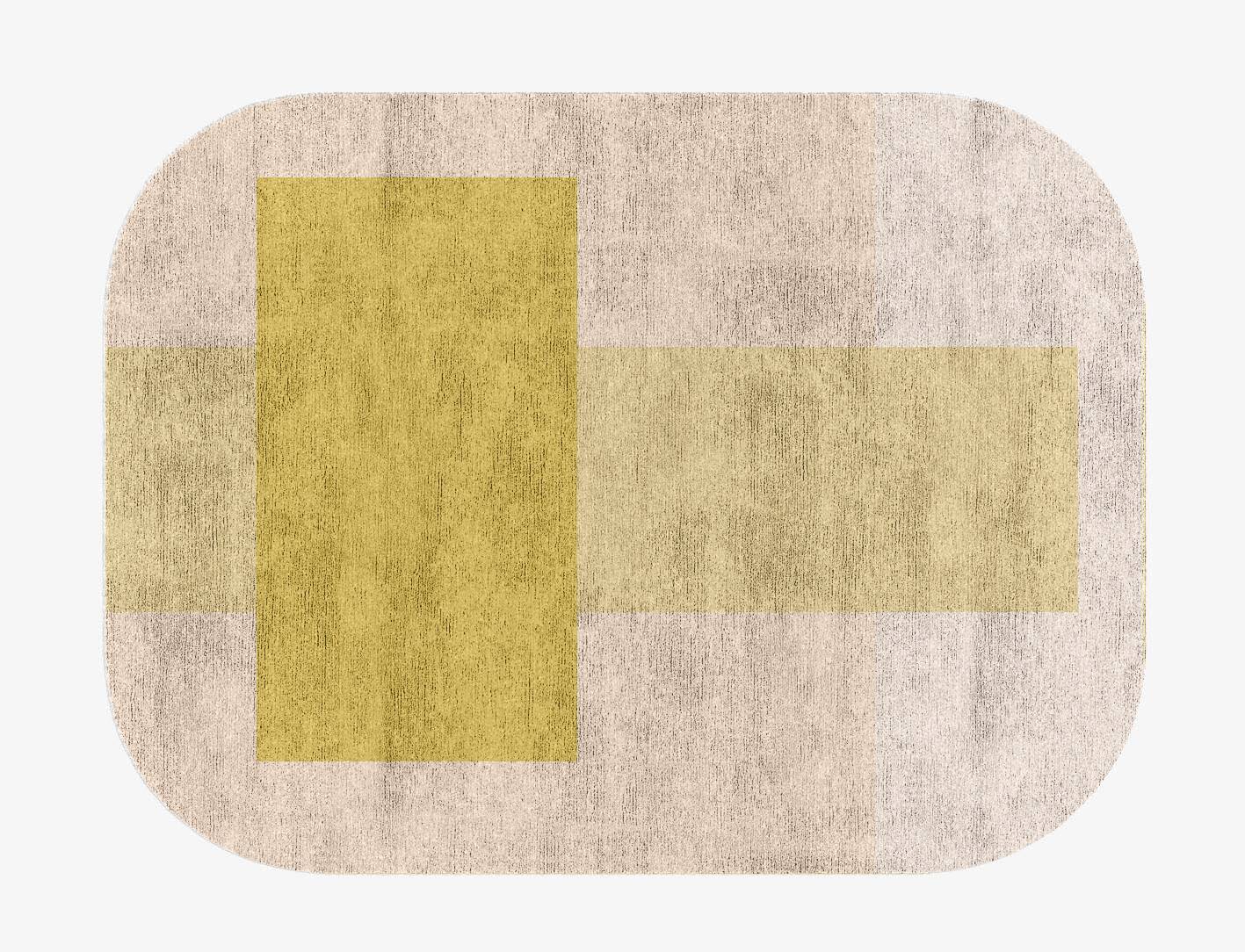 Kairos  Oblong Hand Knotted Bamboo Silk Custom Rug by Rug Artisan