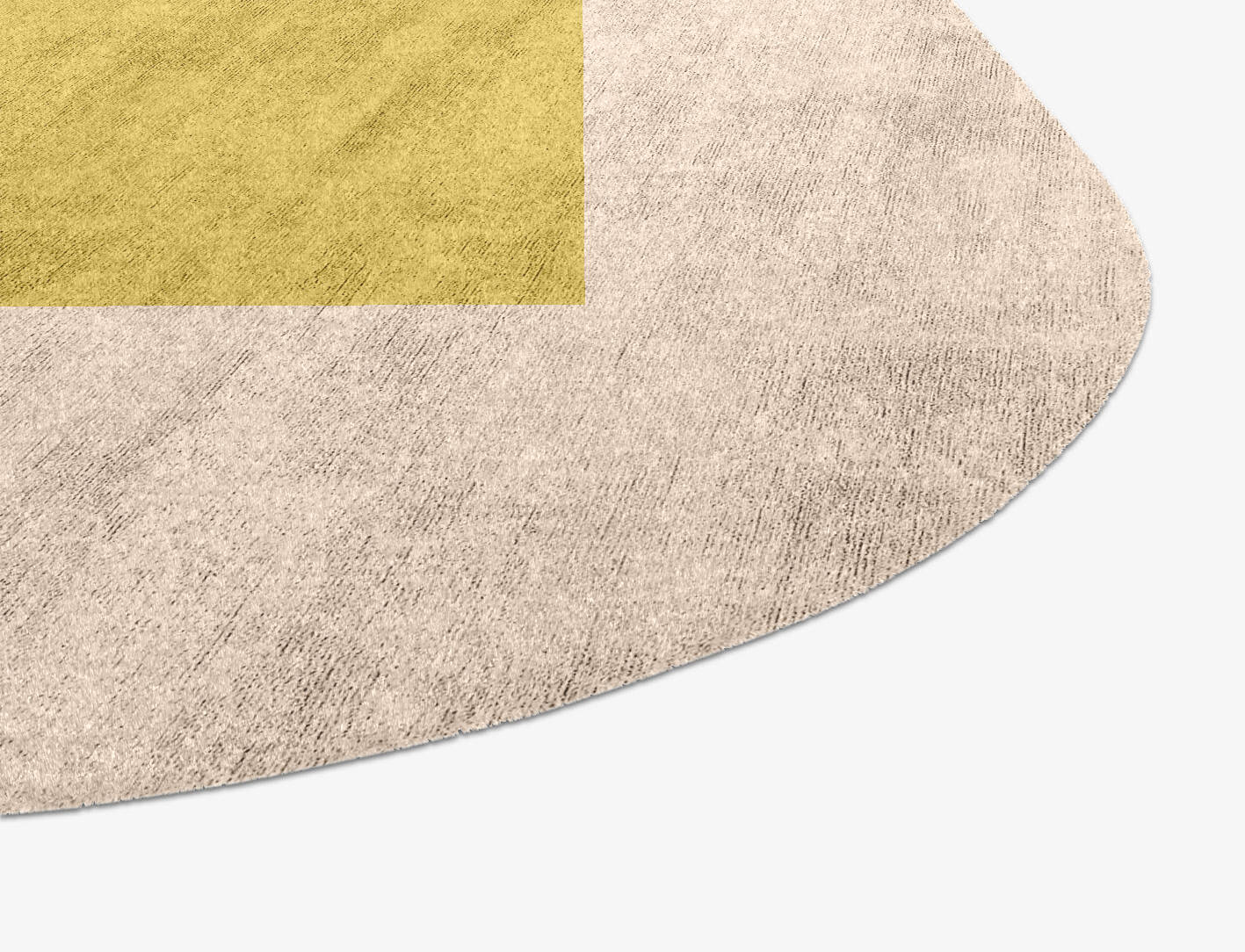 Kairos  Oblong Hand Knotted Bamboo Silk Custom Rug by Rug Artisan