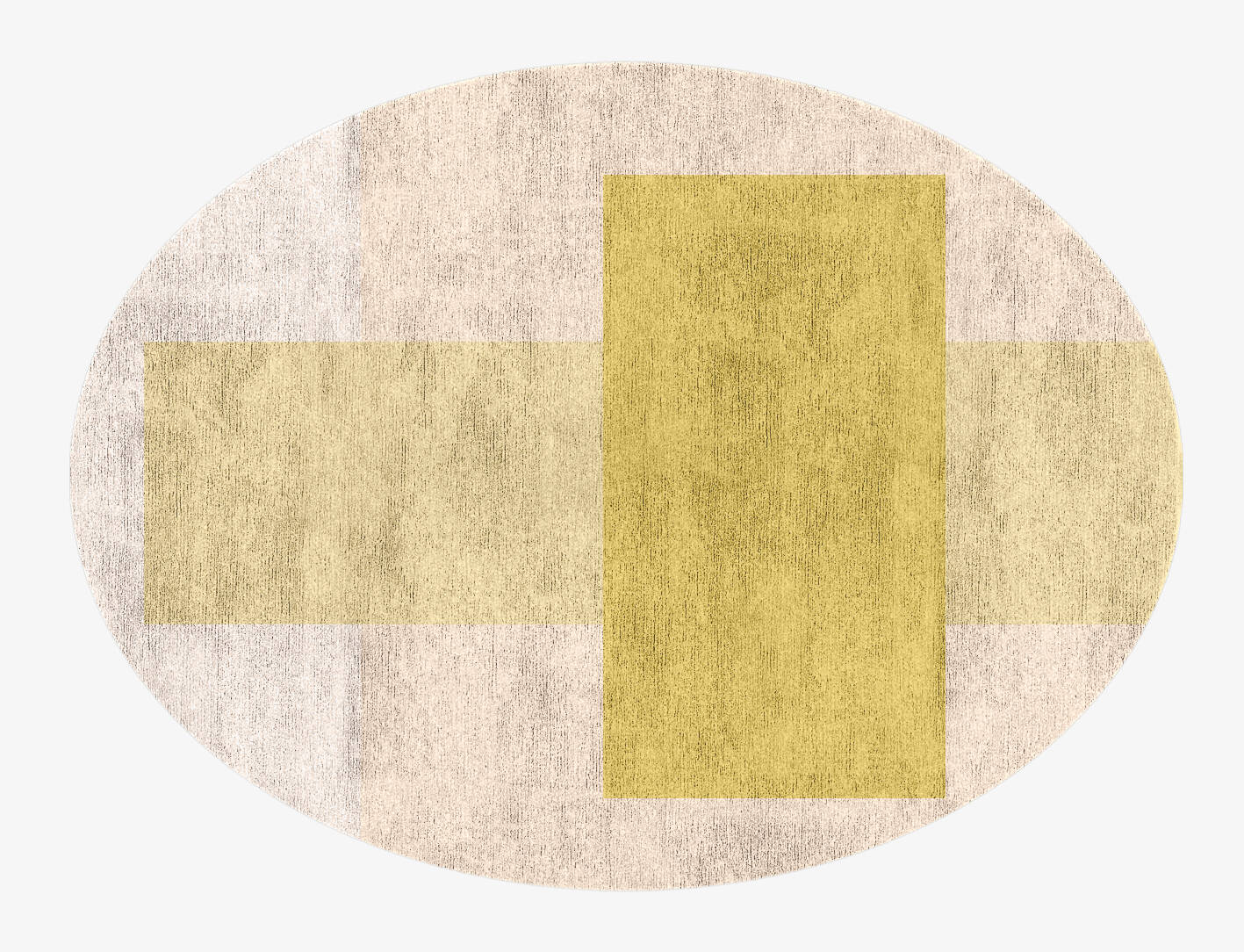 Kairos  Oval Hand Knotted Bamboo Silk Custom Rug by Rug Artisan