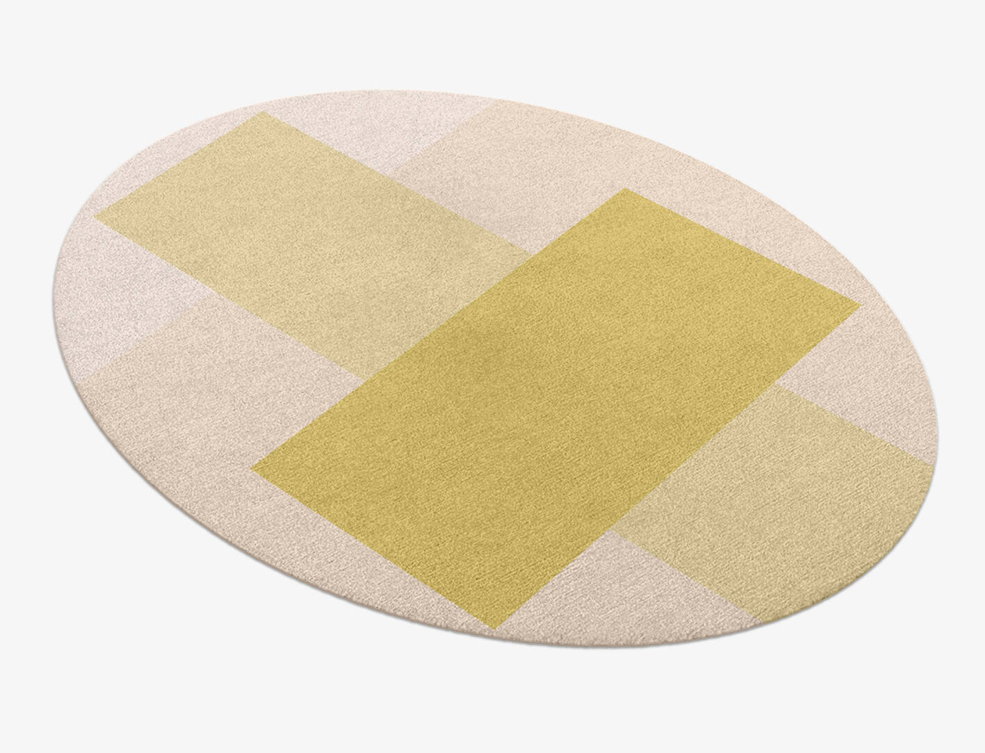 Kairos  Oval Hand Knotted Tibetan Wool Custom Rug by Rug Artisan