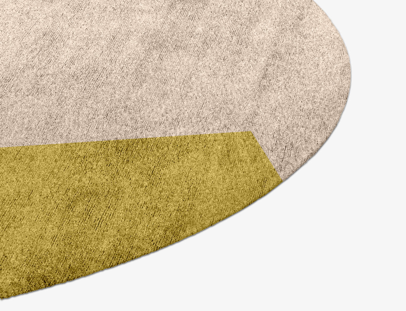 Kairos  Round Hand Knotted Bamboo Silk Custom Rug by Rug Artisan