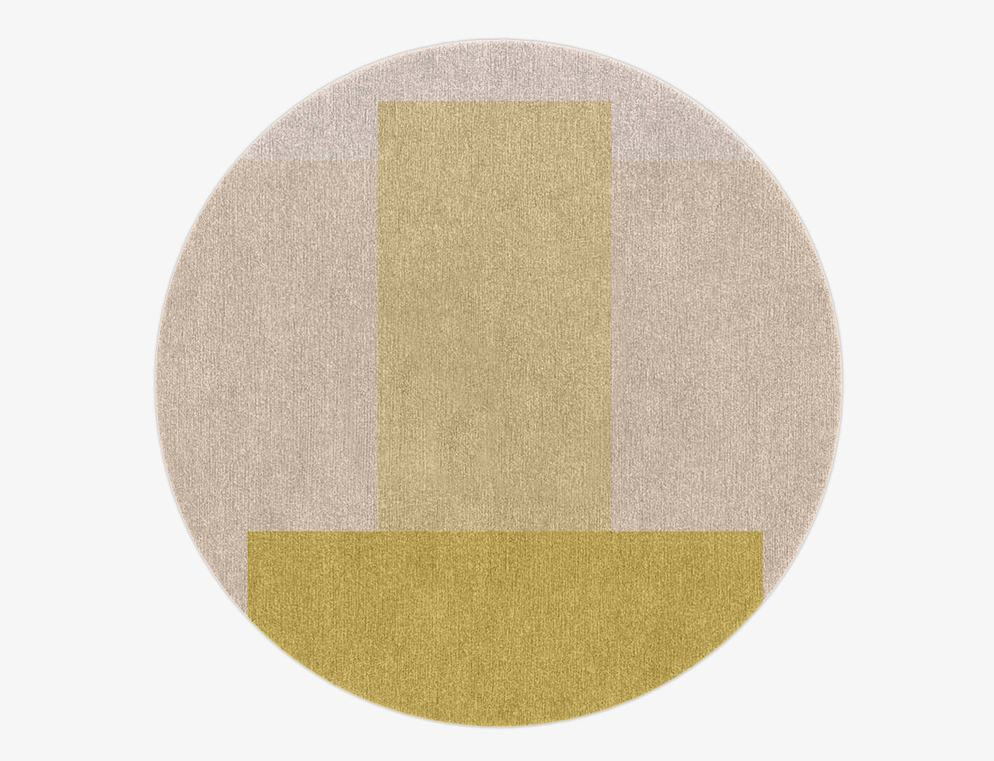 Kairos  Round Hand Knotted Tibetan Wool Custom Rug by Rug Artisan