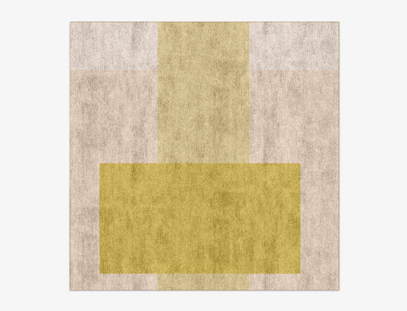 Kairos  Square Hand Knotted Bamboo Silk Custom Rug by Rug Artisan