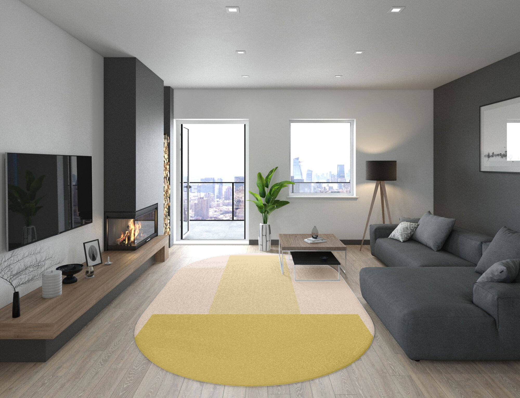 Kairos  Capsule Hand Tufted Pure Wool Custom Rug by Rug Artisan