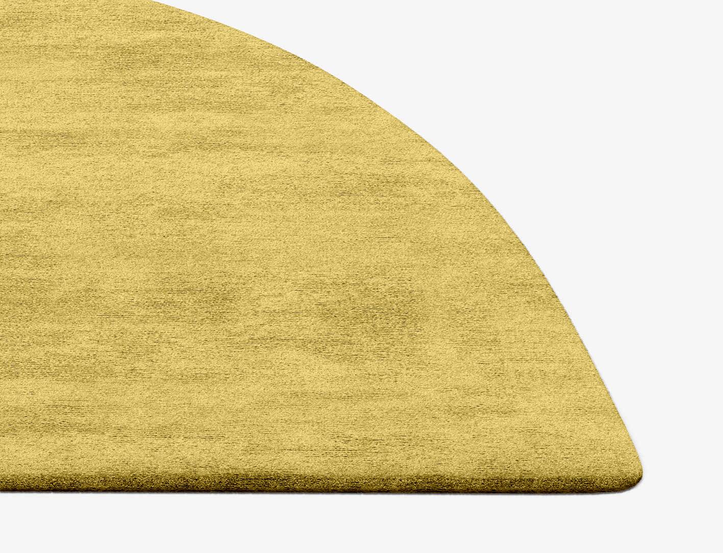 Kairos  Halfmoon Hand Tufted Bamboo Silk Custom Rug by Rug Artisan