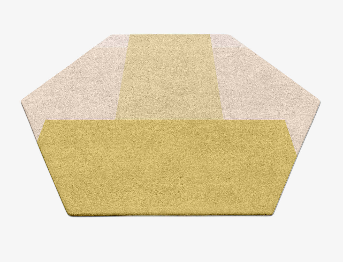 Kairos  Hexagon Hand Tufted Pure Wool Custom Rug by Rug Artisan