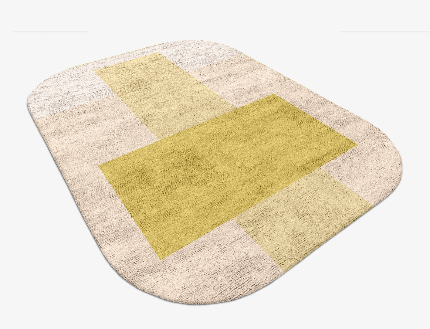 Kairos  Oblong Hand Tufted Bamboo Silk Custom Rug by Rug Artisan