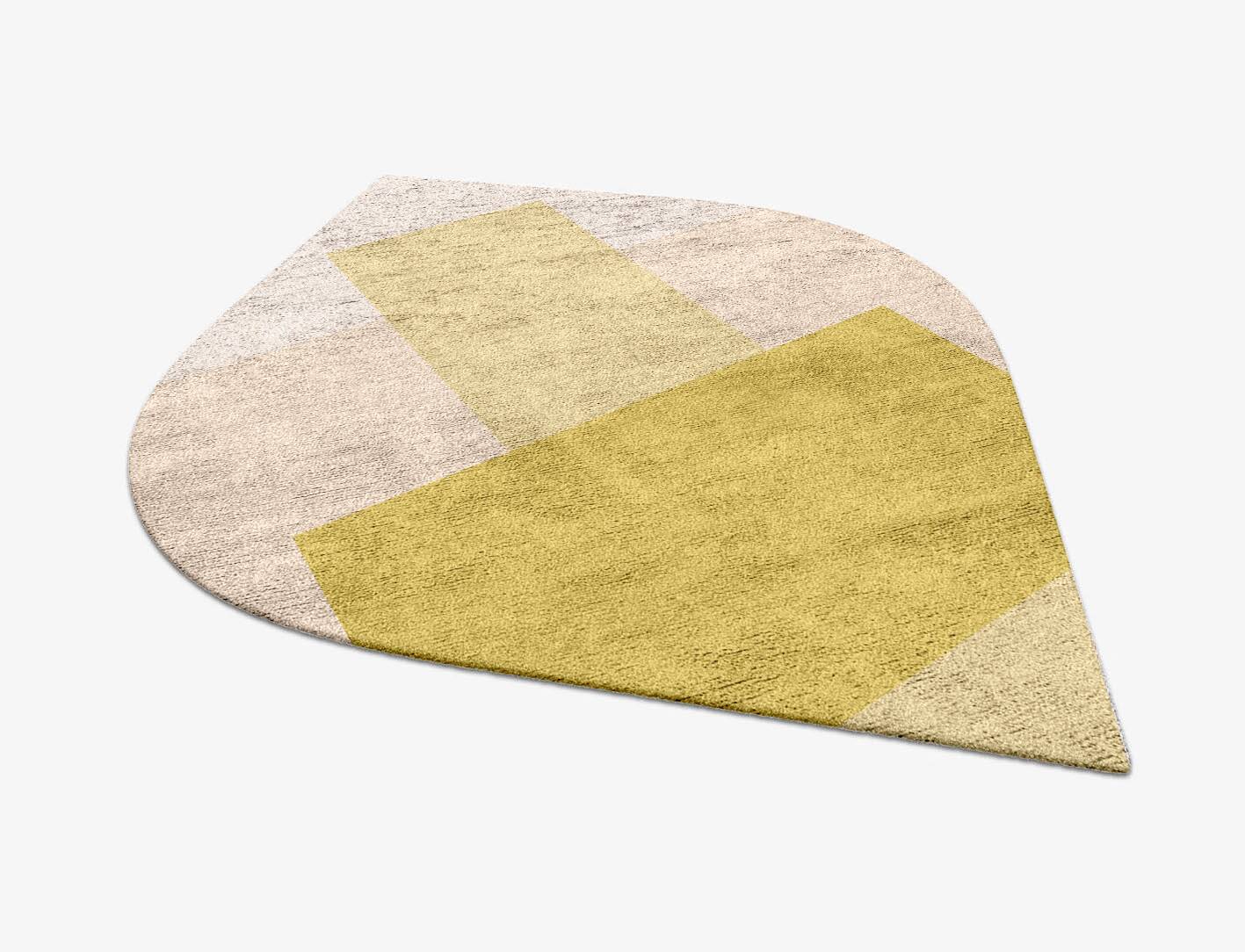 Kairos  Ogee Hand Tufted Bamboo Silk Custom Rug by Rug Artisan