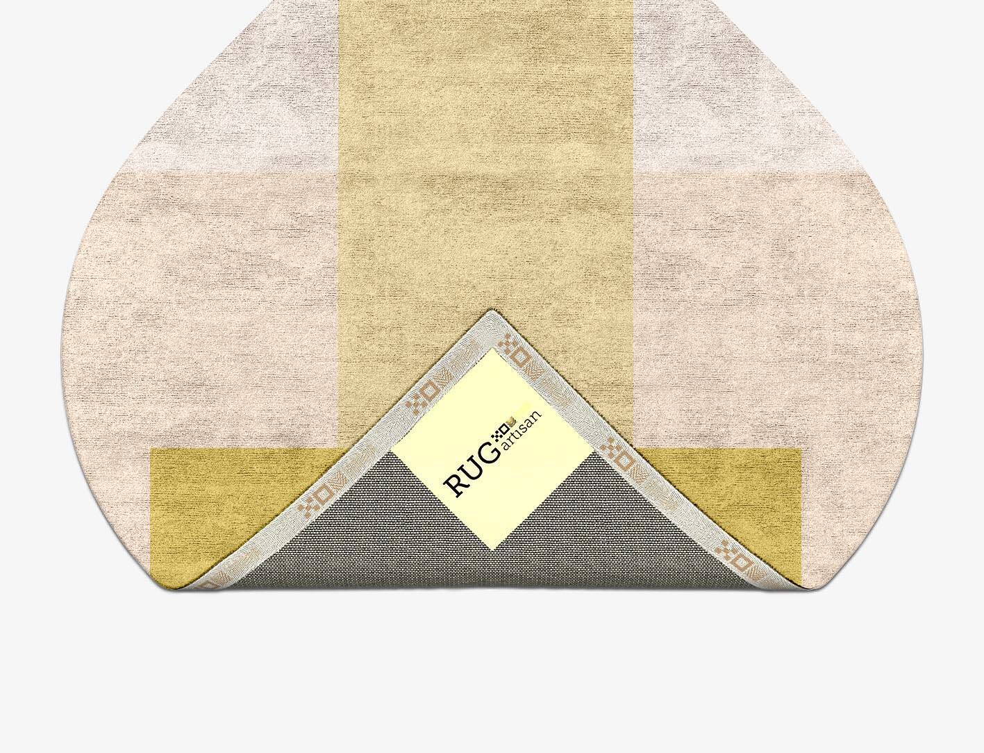 Kairos  Ogee Hand Tufted Bamboo Silk Custom Rug by Rug Artisan
