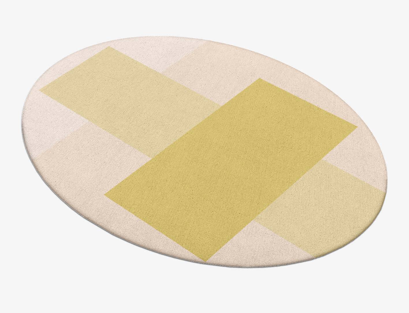 Kairos  Oval Hand Tufted Pure Wool Custom Rug by Rug Artisan