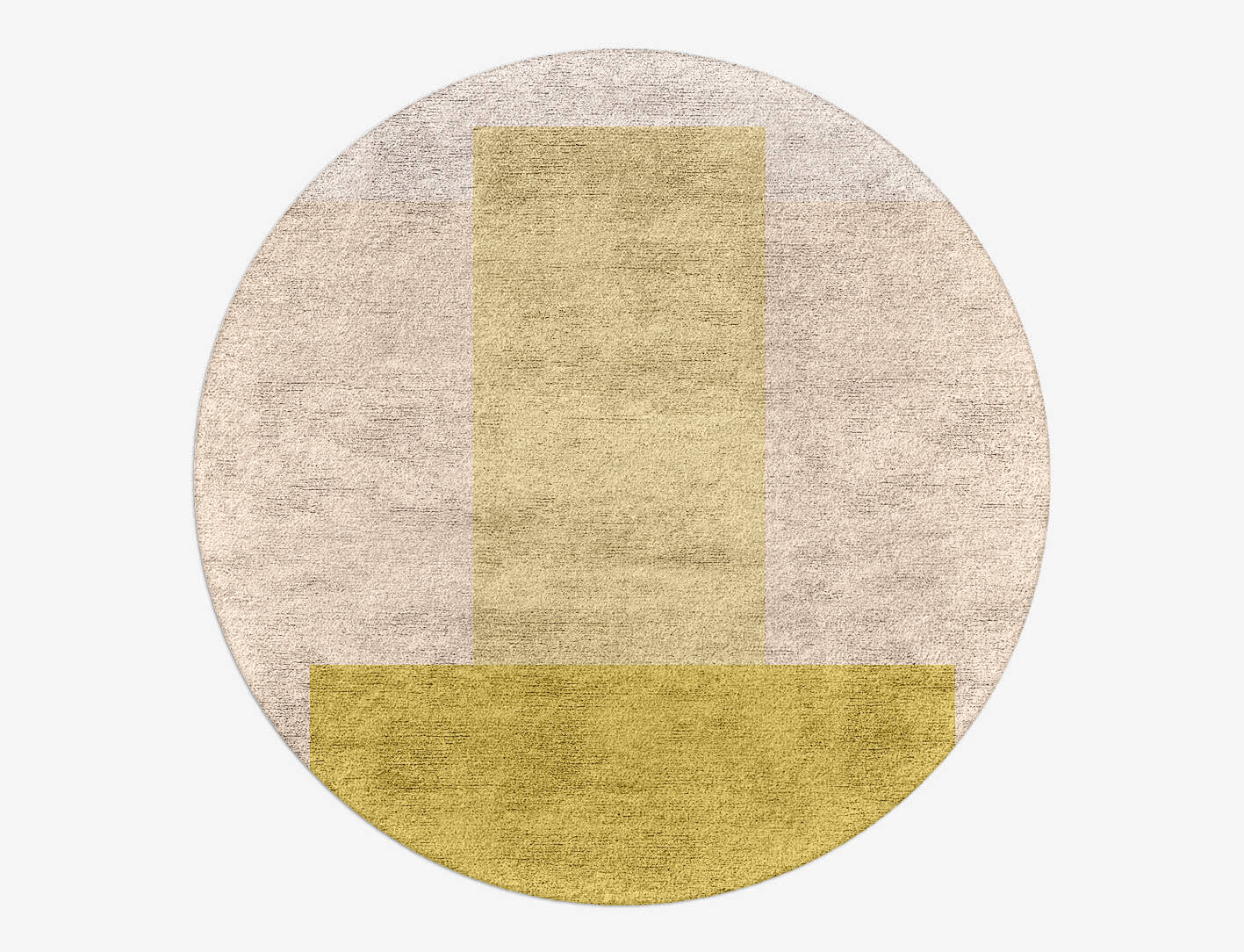 Kairos  Round Hand Tufted Bamboo Silk Custom Rug by Rug Artisan