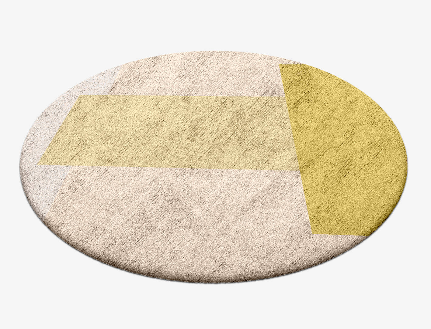Kairos  Round Hand Tufted Bamboo Silk Custom Rug by Rug Artisan