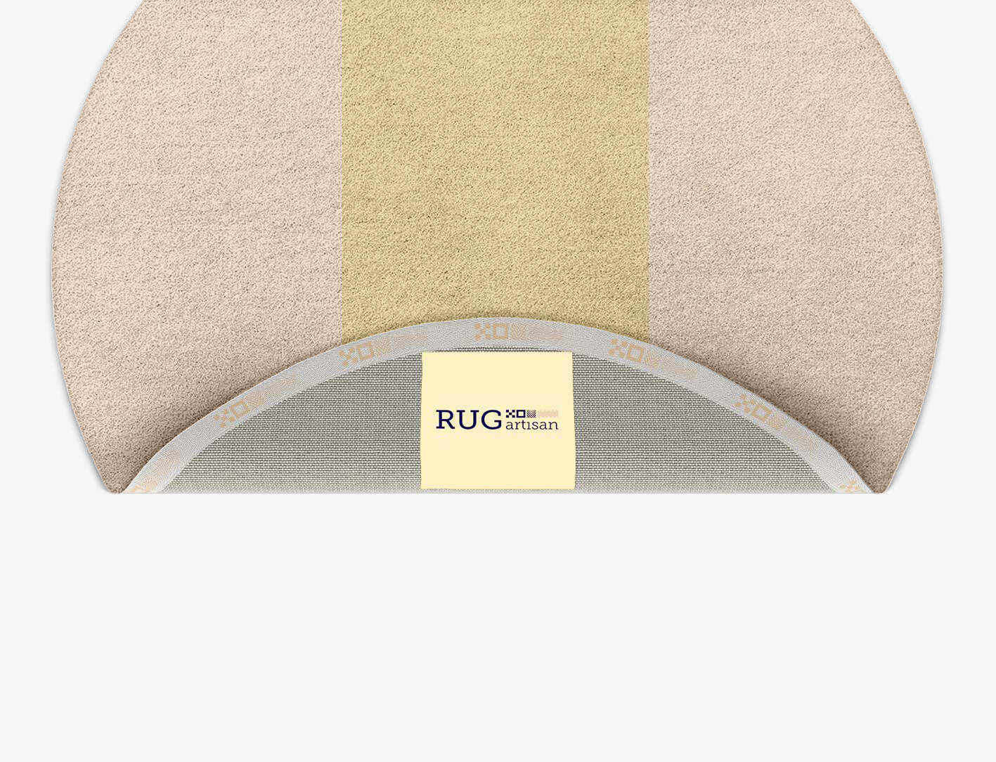 Kairos  Round Hand Tufted Pure Wool Custom Rug by Rug Artisan