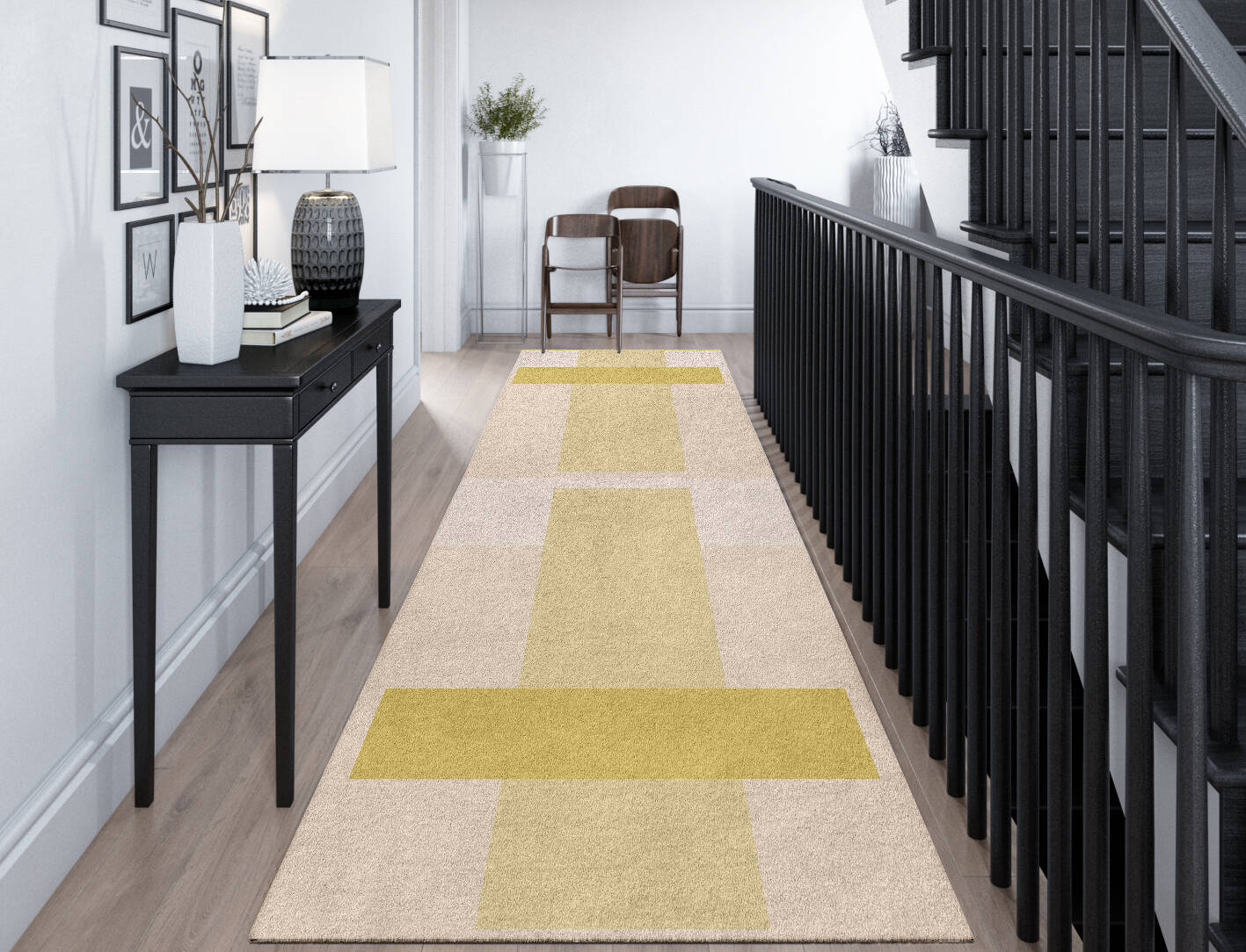 Kairos  Runner Hand Tufted Pure Wool Custom Rug by Rug Artisan
