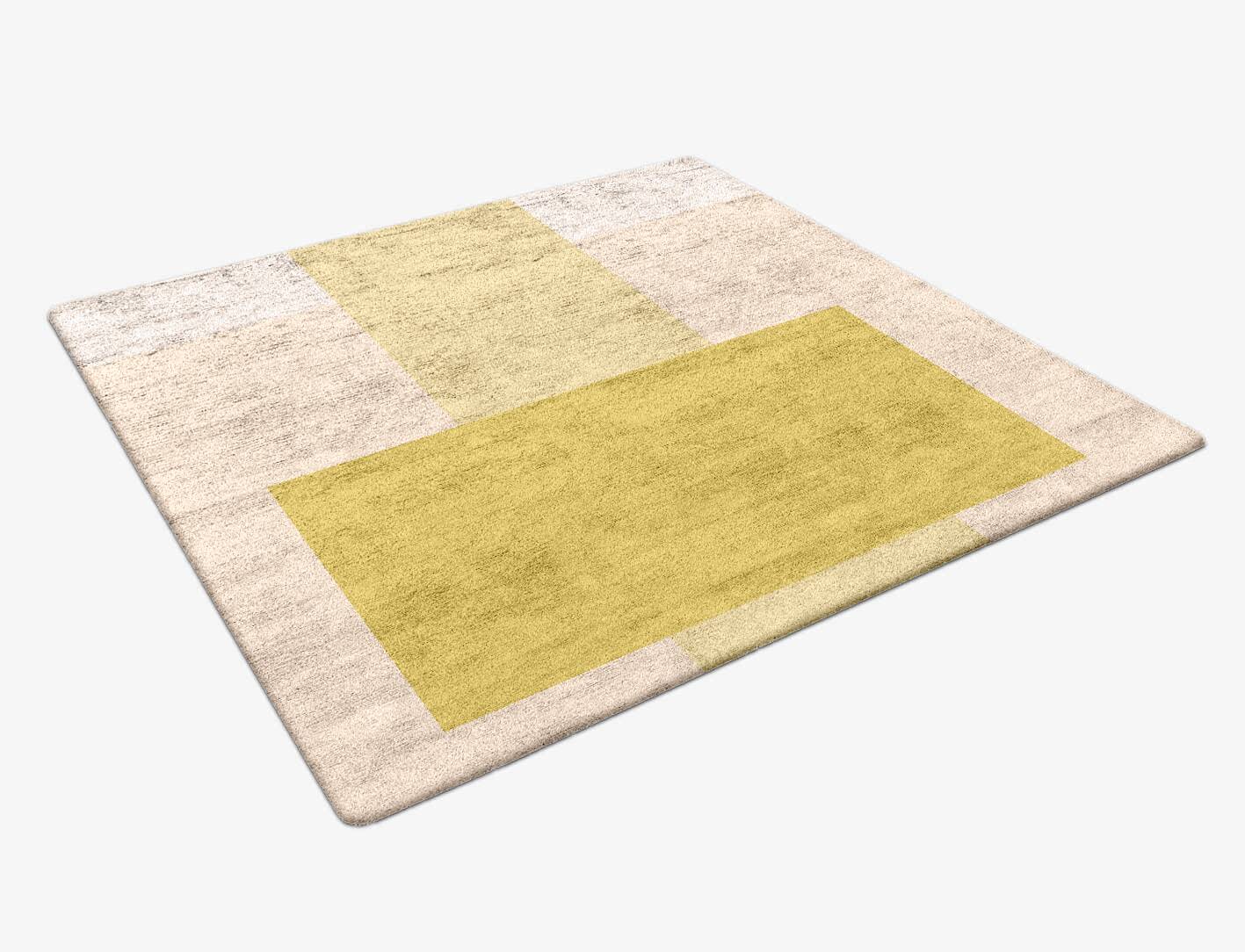Kairos  Square Hand Tufted Bamboo Silk Custom Rug by Rug Artisan