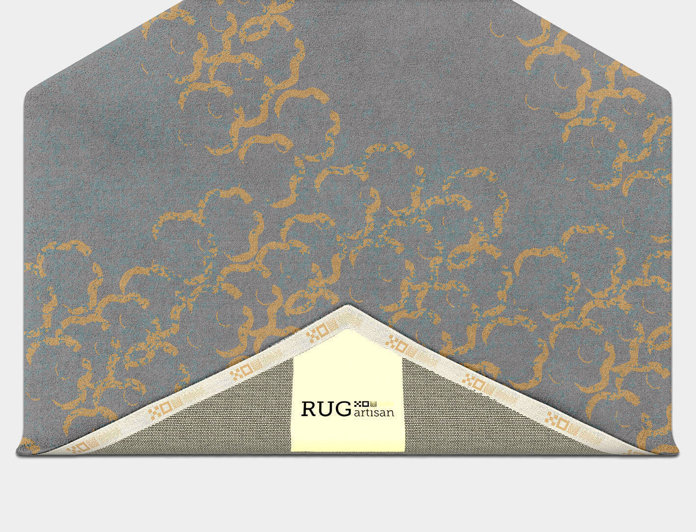 Kane  Hexagon Hand Tufted Pure Wool Custom Rug by Rug Artisan